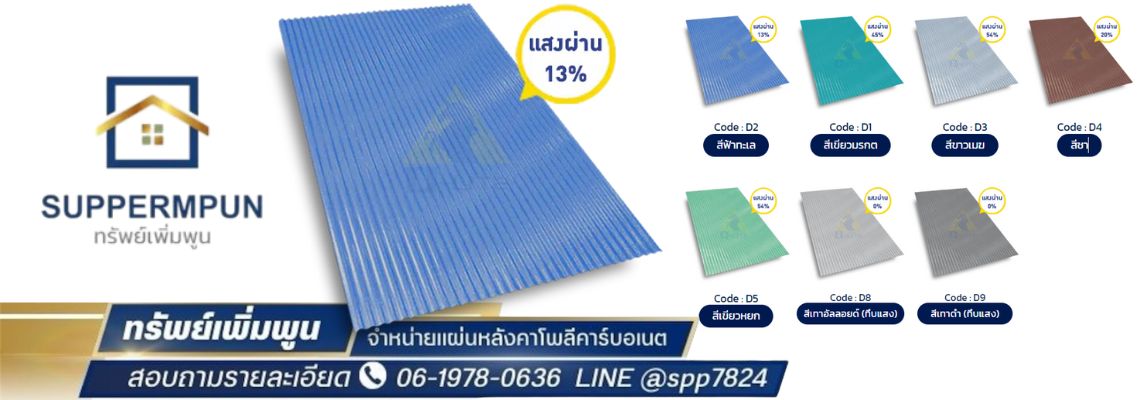 ร้านขายแผ่นดีไลท์ลอนคลื่น รุ่นลอนคลื่น